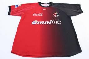 Nike Center Swoosh Embroidered Logo Club Atlas Soccer Jersey Breathable Design