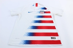Nike Embroidered Logo Team USA Soccer Jersey Core Fit Eco Friendly Dye