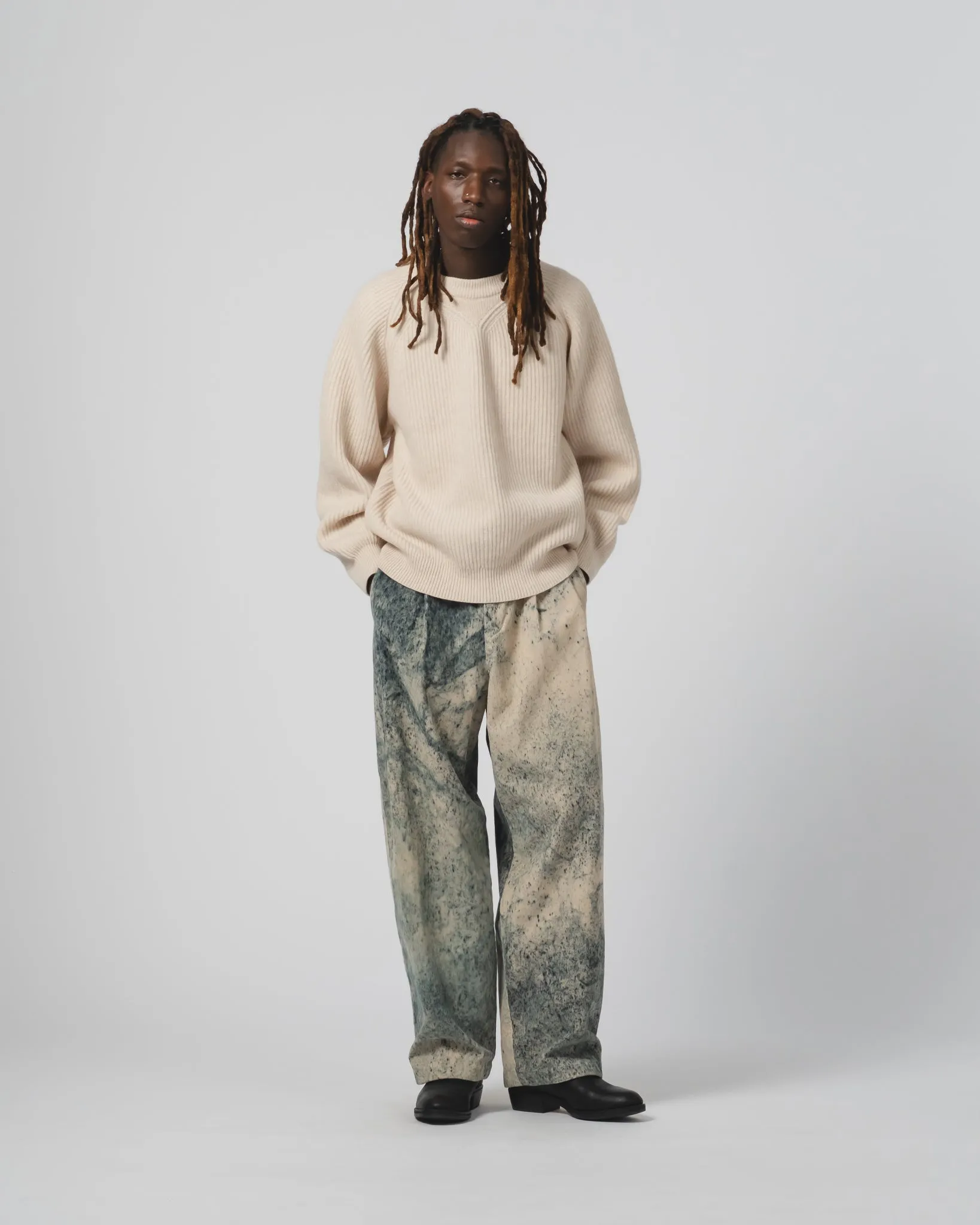 SecureClosureSystem Packable Fit Ambassador Pant Felino Cord Beige/Ink