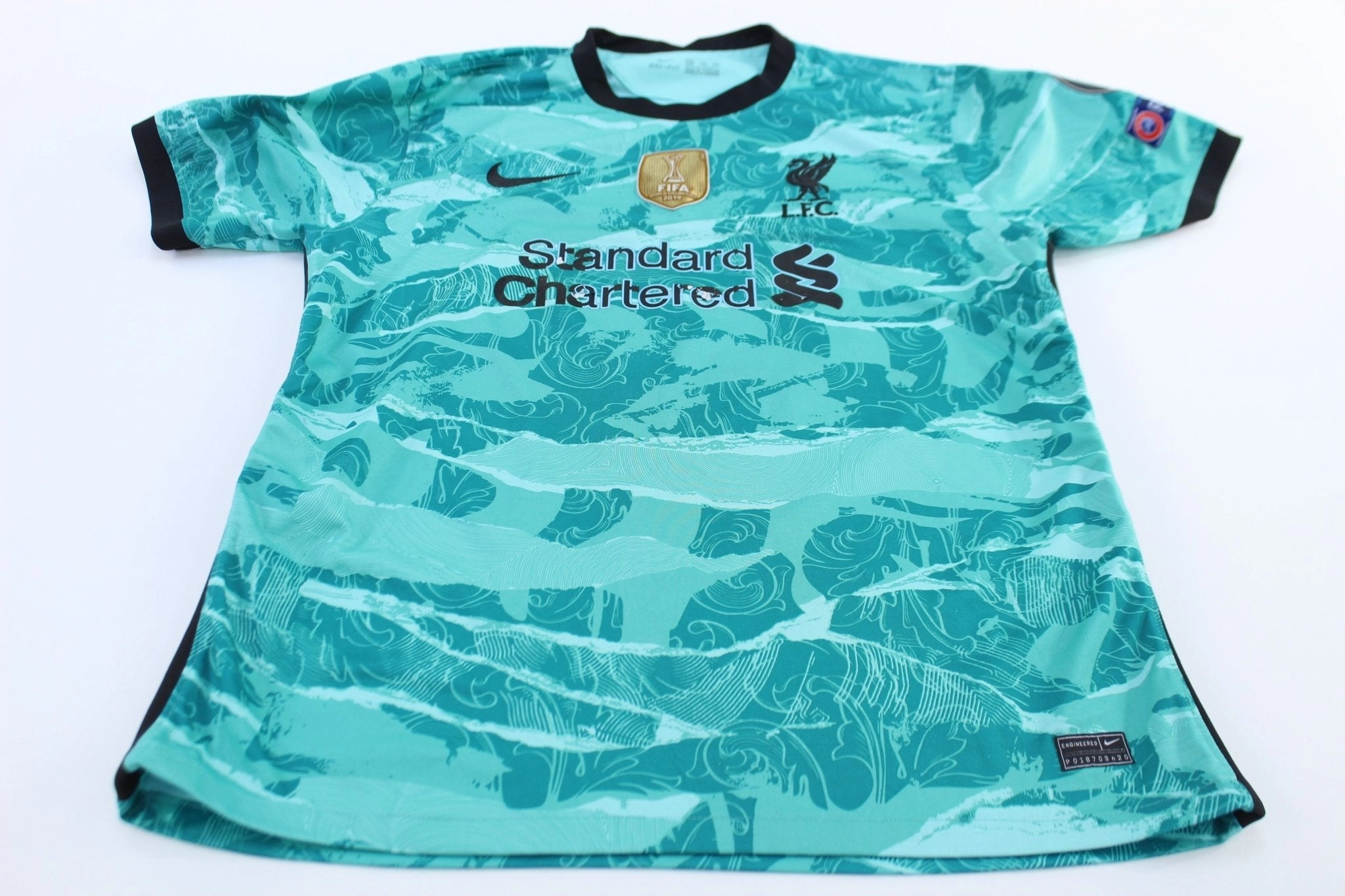 Nike Embroidered Swoosh Logo Liverpool Xherdan Shaqiri #23 Soccer Jersey Quick Comfort