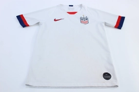Youth Nike Embroidered Logo Team USA Soccer Jersey Odor Control Technology