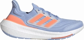 adidas Ultra Boost Light Womens Running Shoes - Blue Oxygen Flow environment - specific shoes