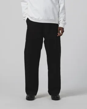 Oakland Chino   Badge Nebraska Cotton Black Light Stretch