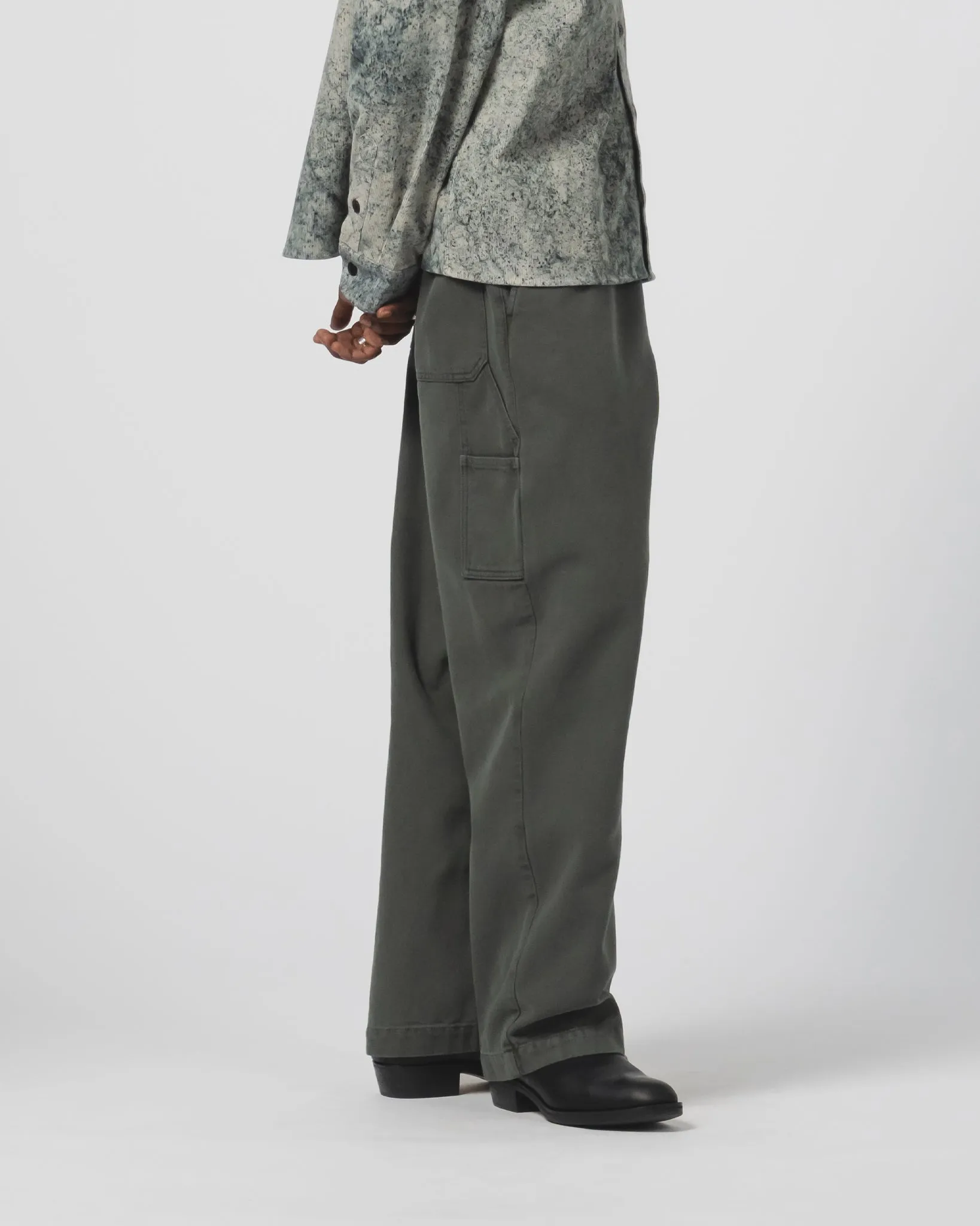 Oakland Chino Canvas Forest Green Essential Waist Smart Fit