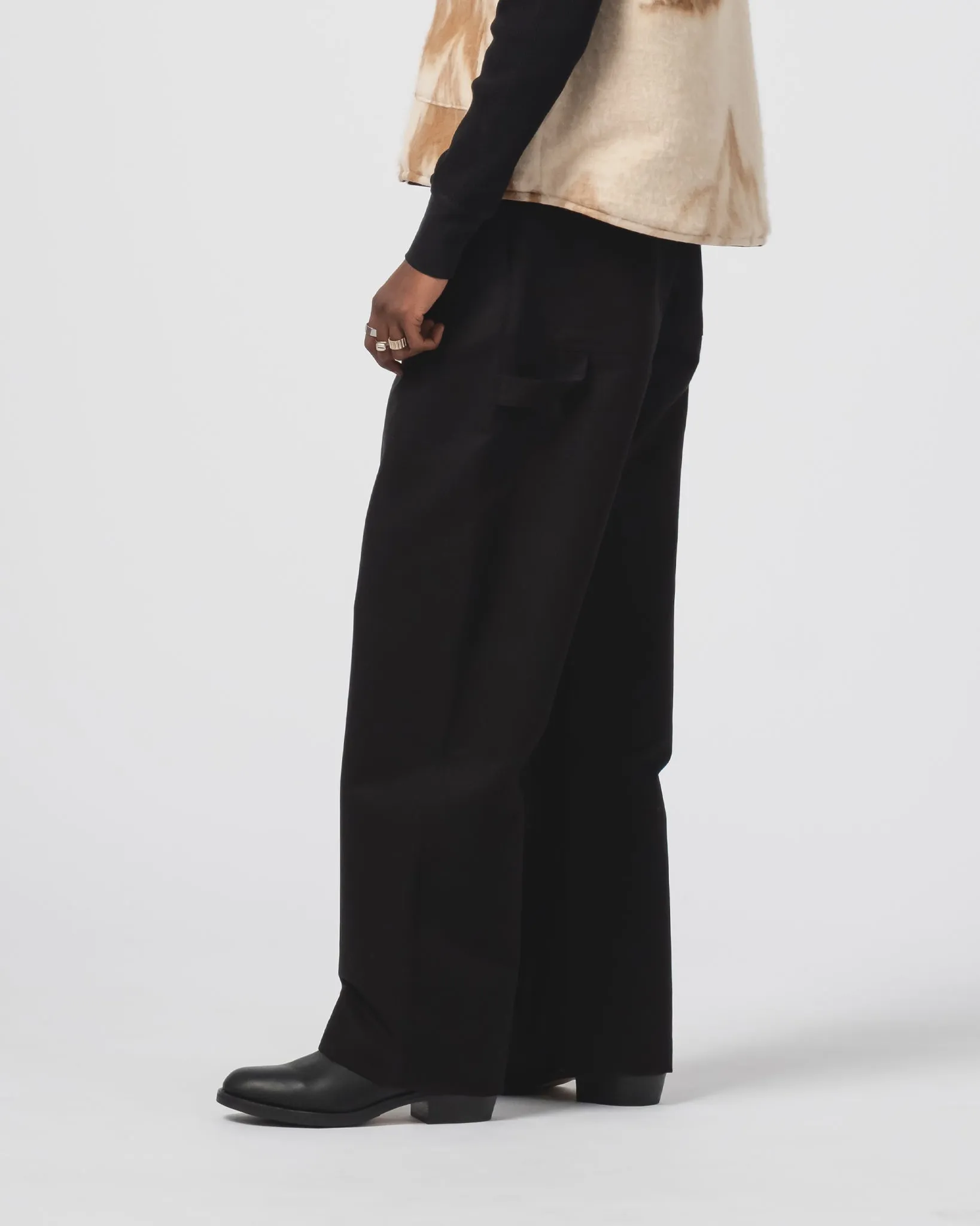 Oakland Chino Nebraska Cotton Black Non Slip Waistband