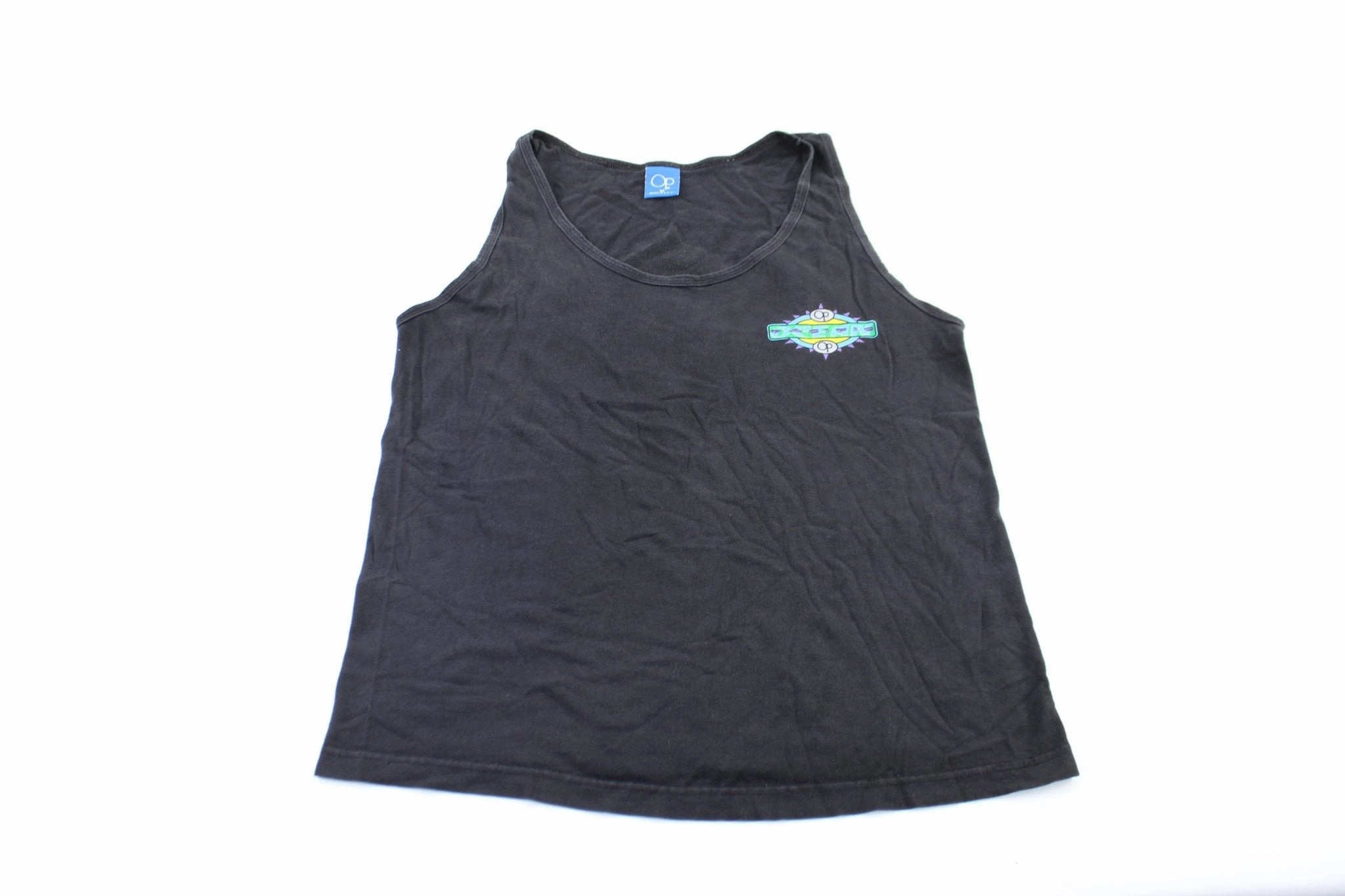 Ocean Pacific Locals Only Graphic Tank Top Non Restrictive Armholes