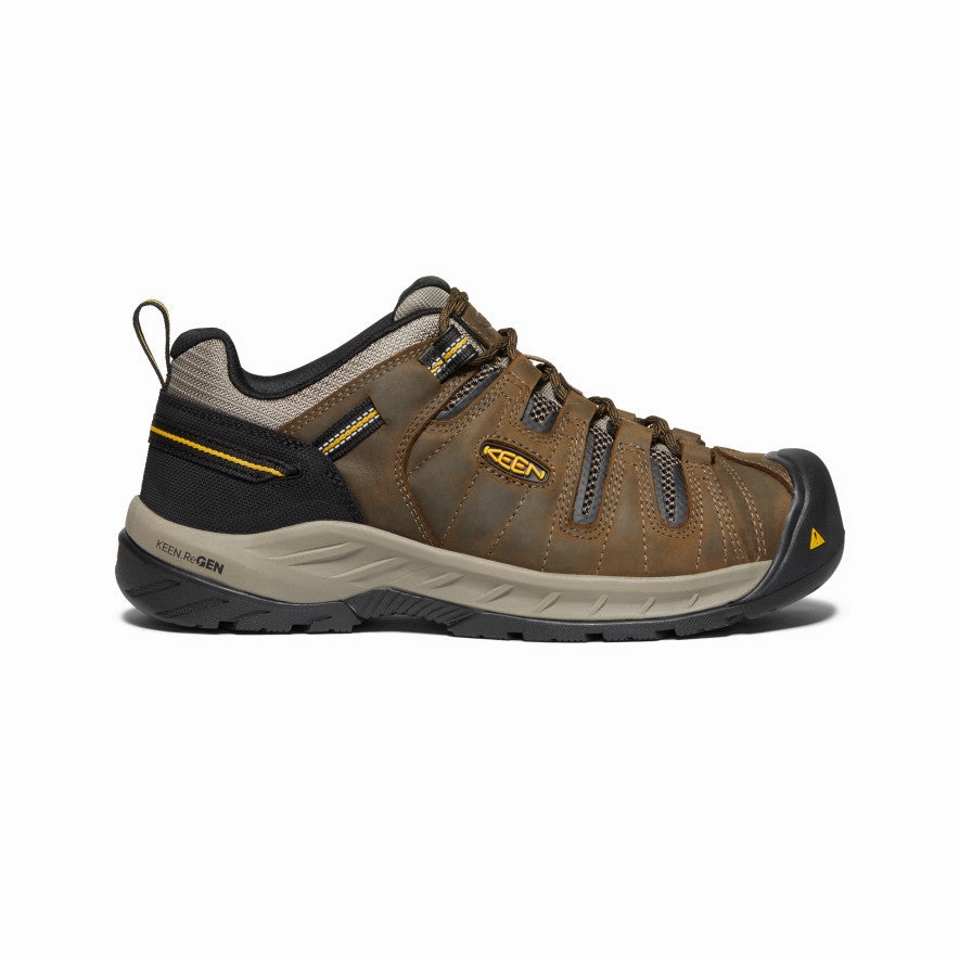 Breathable Men's Flint II (Soft Toe)  |  Cascade Brown/Golden Rod