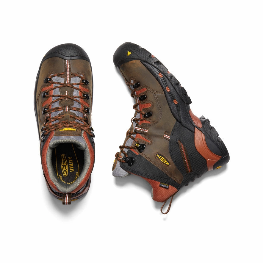 Men's Pittsburgh 6" Waterproof Boot (Soft Toe)  |  Cascade Brown/Bombay Brown Trail Walking