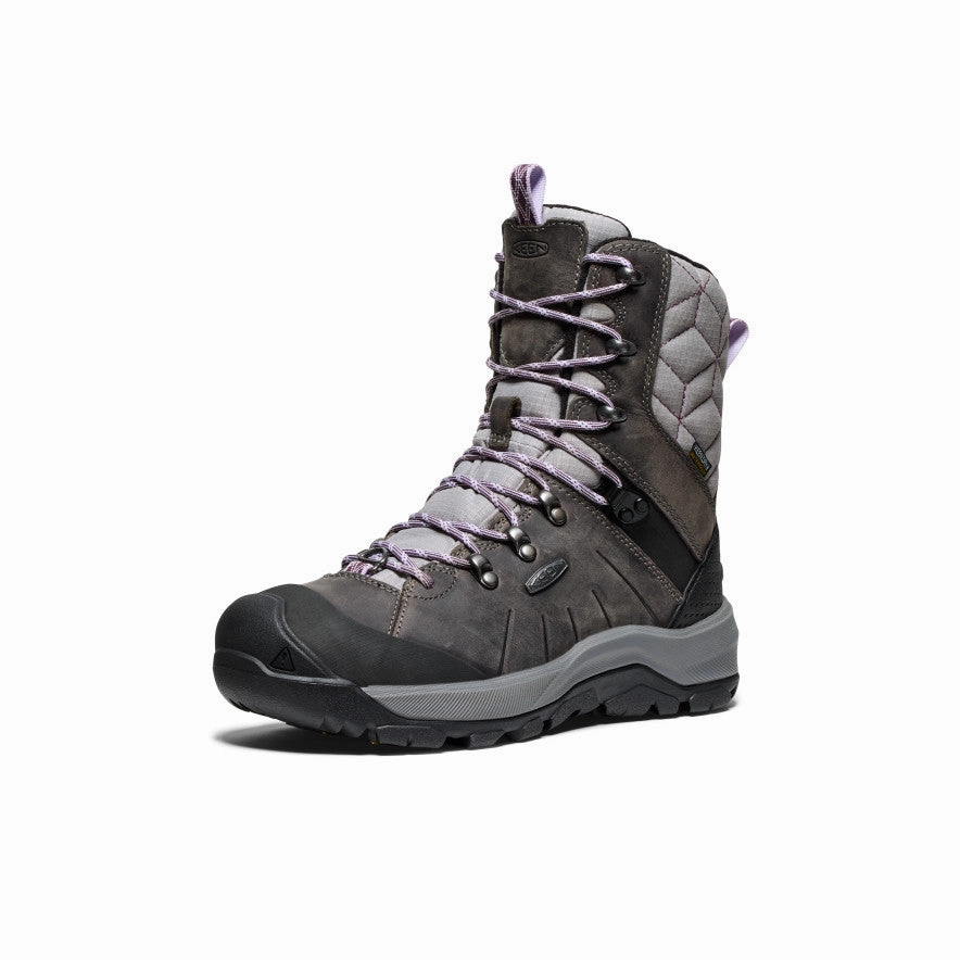 Women's Revel IV High Polar Waterproof Boot  |  Steel Grey/Orchid Petal Breathable fabric