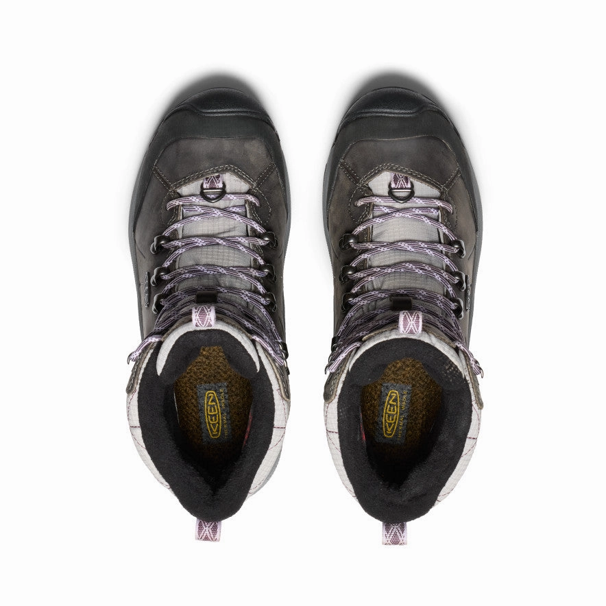 Trail Walking Energy return Women's Revel IV High Polar Waterproof Boot  |  Steel Grey/Orchid Petal