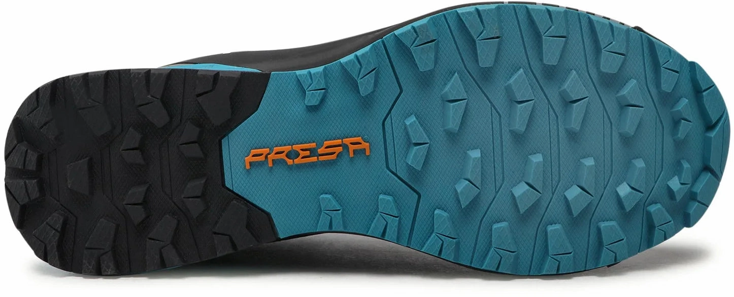 moisture - wicking lining Torsional Support Frame Scarpa Ribelle Run GORE-TEX Mens Trail Running Shoes - Grey