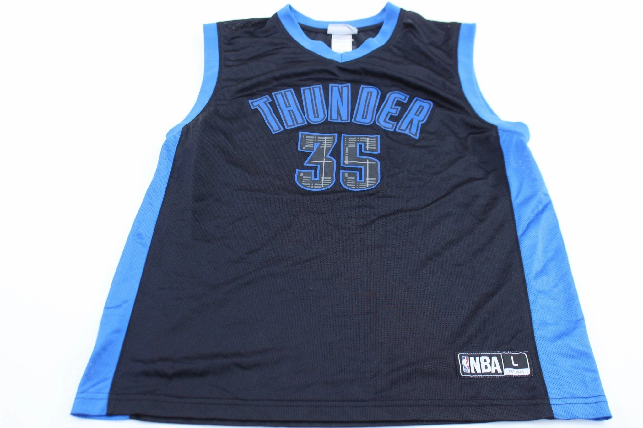 Oklahoma City Thunder Kevin Durant Basketball Jersey Thermal Regulating Fabric