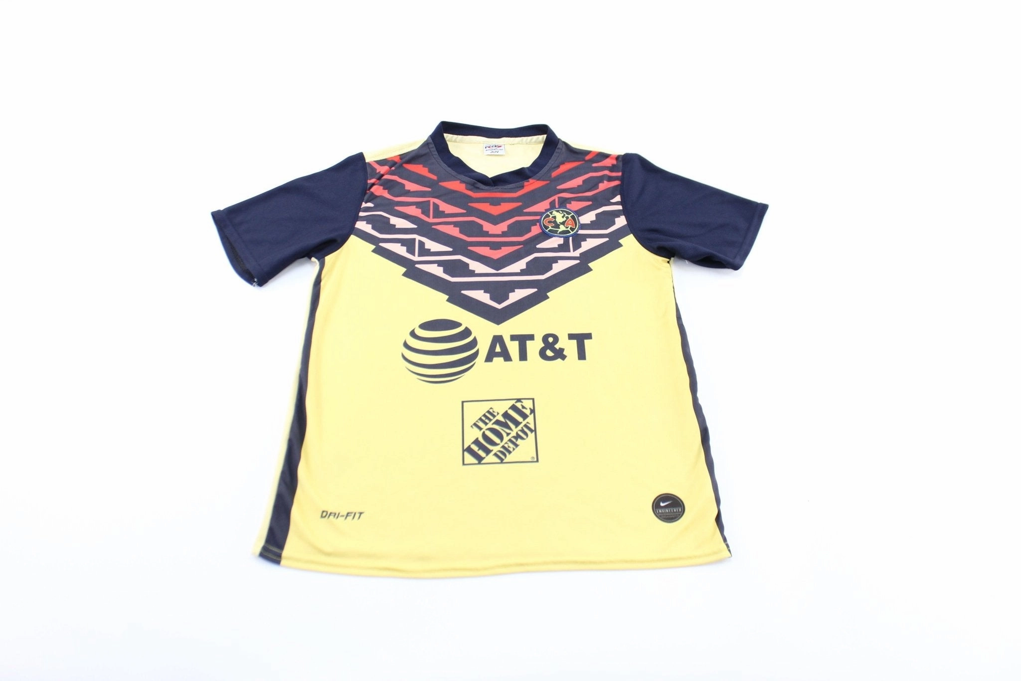 gear up On The Go Club America Blue & Yellow Soccer Jersey