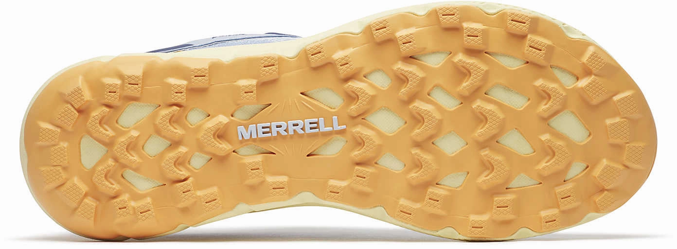 fashionable running shoes Stability Guide Rail Merrell Antora 4 Womens Trail Running Shoes - Blue