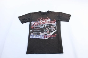 90's Dale Earnhardt Black Velvet Graphic T-Shirt Moisture Wicking Technology Soft and Light Wear
