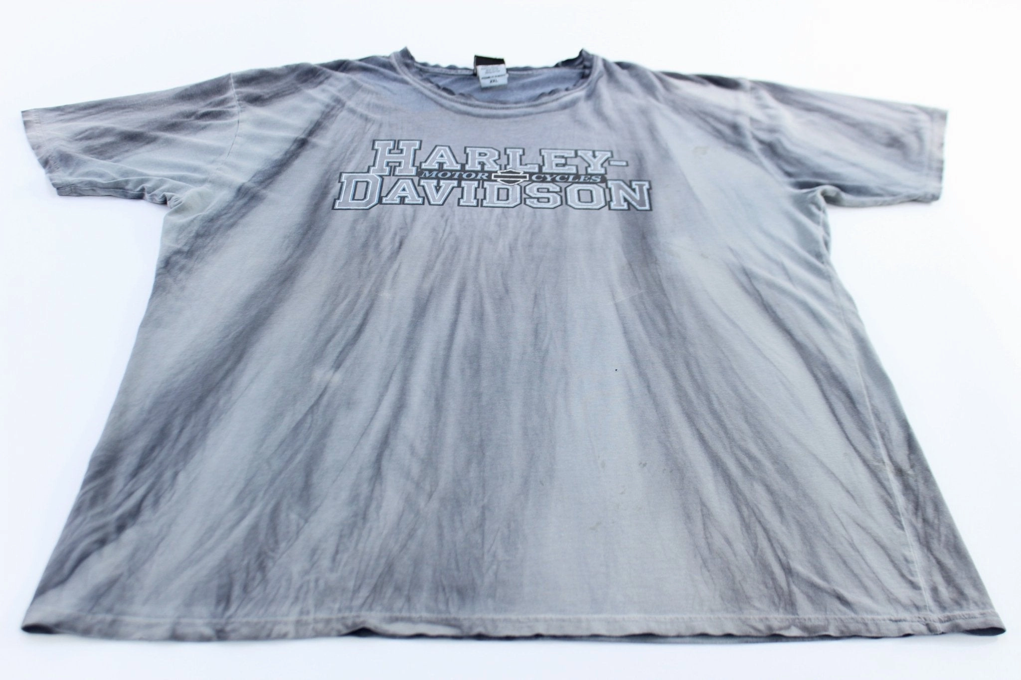 Harley Davidson Motorcycles Leesburg, Florida Tie-Dye T-Shirt Comfy Top Thermal Regulating Layer