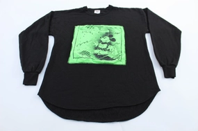 90's Walt Disney Studios Mickey Mouse Sweatshirt Unisex versatility black friday