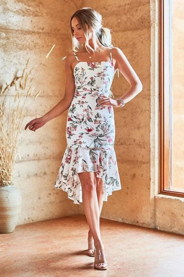 Priscilia Dress - White Shine Moment