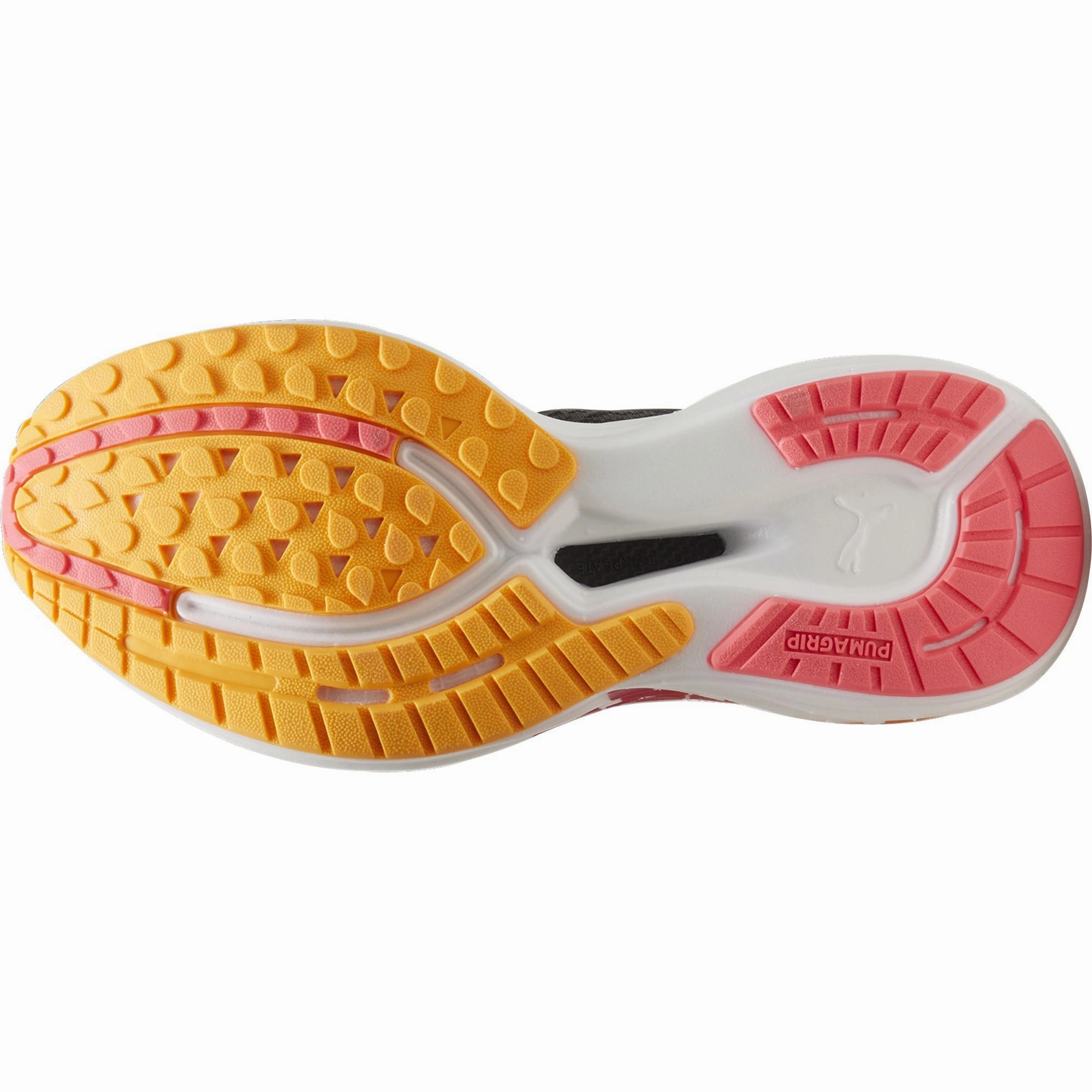 Puma Deviate Nitro 2 Womens Running Shoes - Black lycra running gear running with a wide toe box