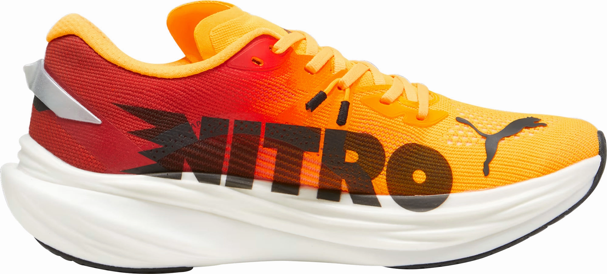 day - running shoes running in a tundra area shoes Puma Deviate Nitro 3 Womens Running Shoes - Orange