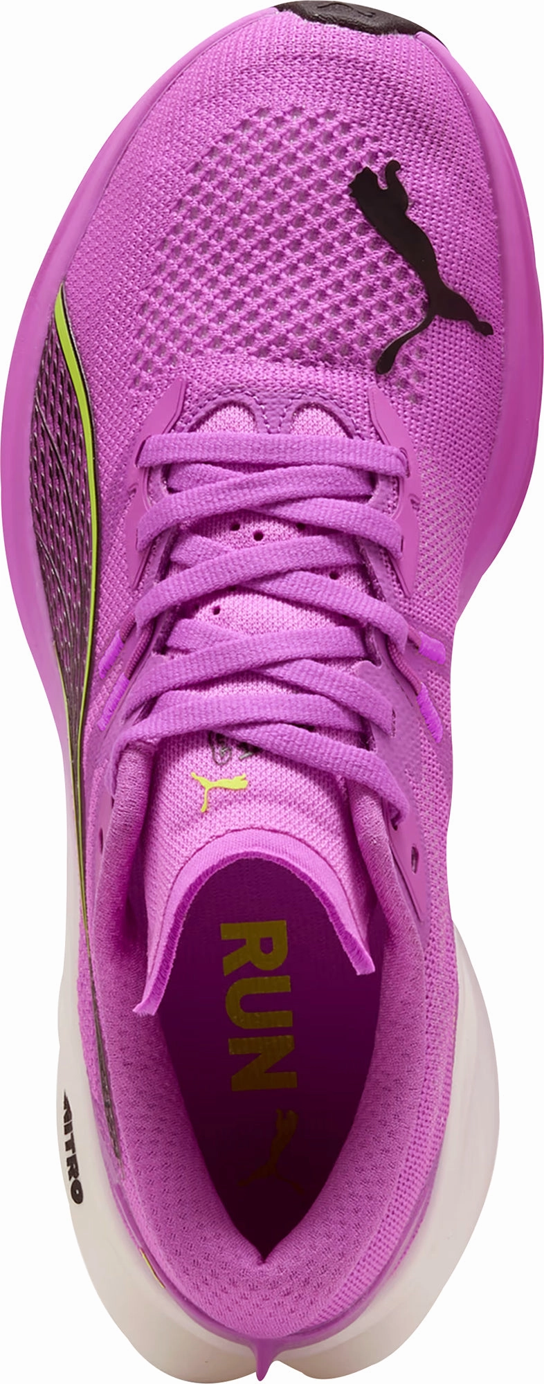 Puma Deviate Nitro 3 Womens Running Shoes - Purple summer running Memory foam insole