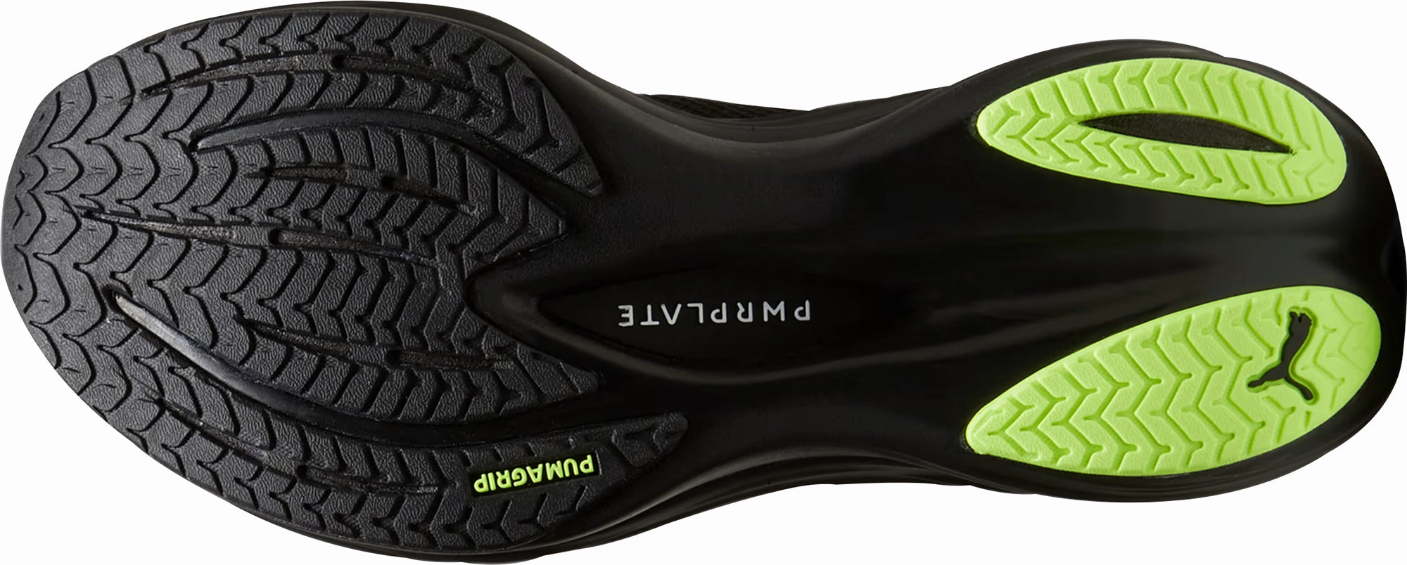 Puma Deviate Nitro 3 WTR  Womens Running Shoes - Black Flexible structure