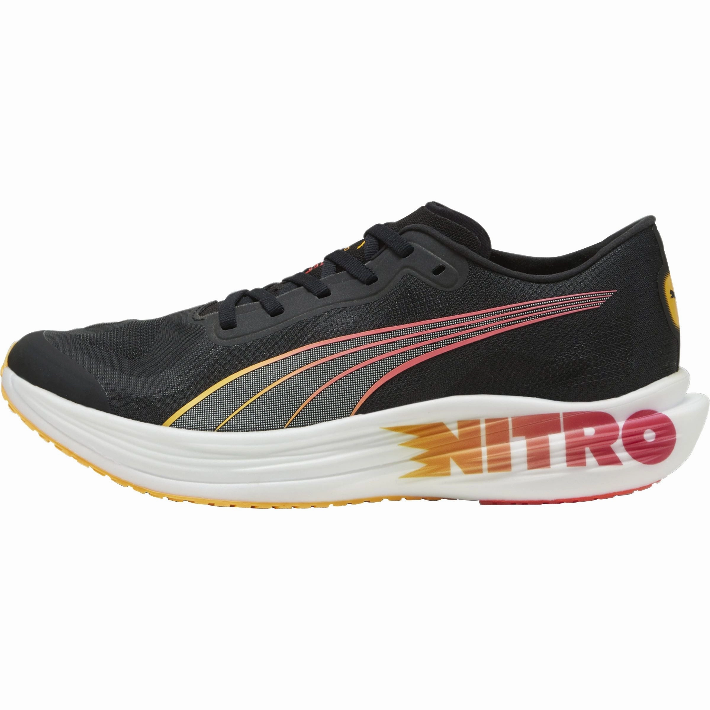 Puma Deviate Nitro Elite 2 Mens Running Shoes - Black Comfort core All Day Comfort Technology