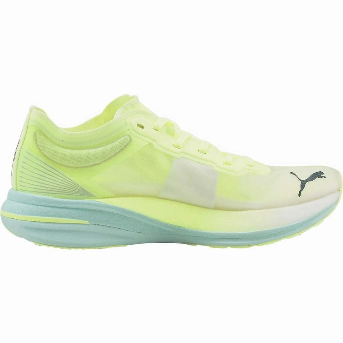 synthetic - upper - durability - strength shoes Puma Deviate Nitro Elite Racer Womens Running Shoes - Yellow