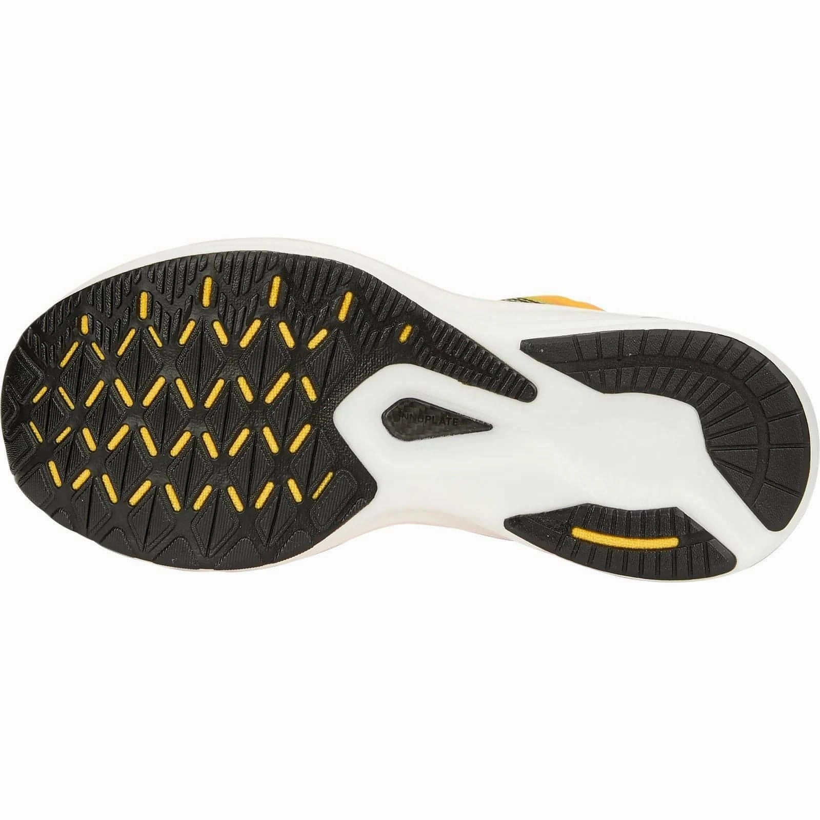 breathable - lining - material shoes Adaptive Cushioning System Puma Deviate Nitro Elite Womens Running Shoes - Yellow