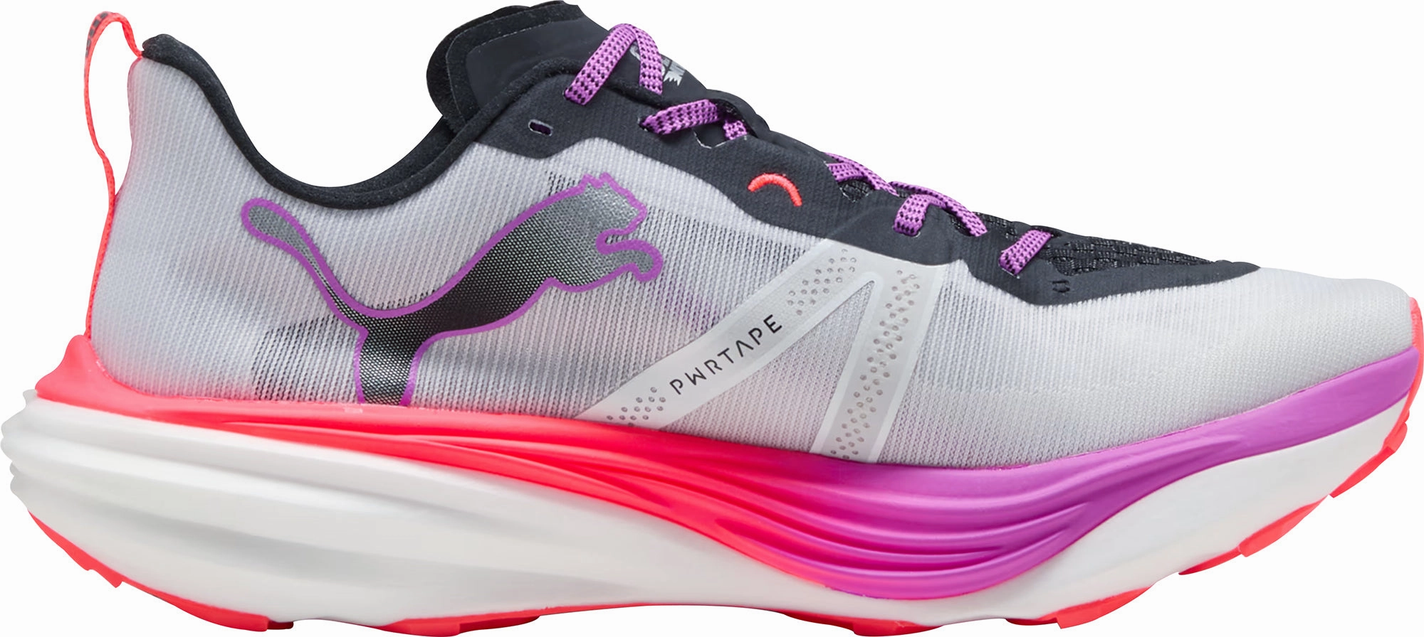 Puma Deviate Nitro Elite Womens Trail Running Shoes - White Shear Reduction Technology High Durability