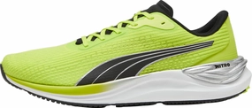 Puma Electrify Nitro 3 Mens Running Shoes - Green cross - country versatility