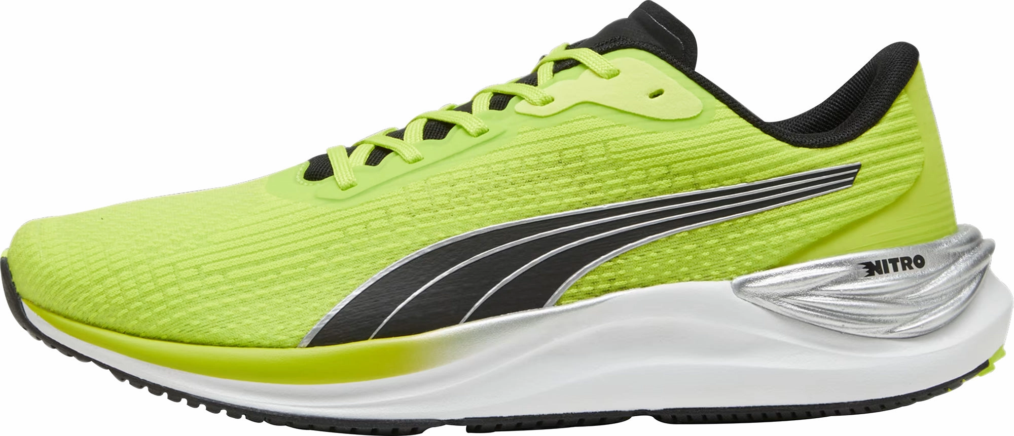 Puma Electrify Nitro 3 Mens Running Shoes - Green cross - country versatility