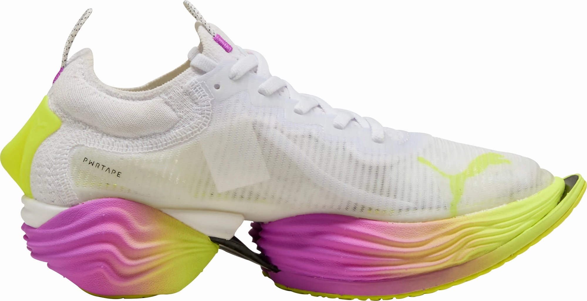 holiday - themed running wear Puma Fast-R Nitro Elite 2 Ekiden Glow Mens Running Shoes - White