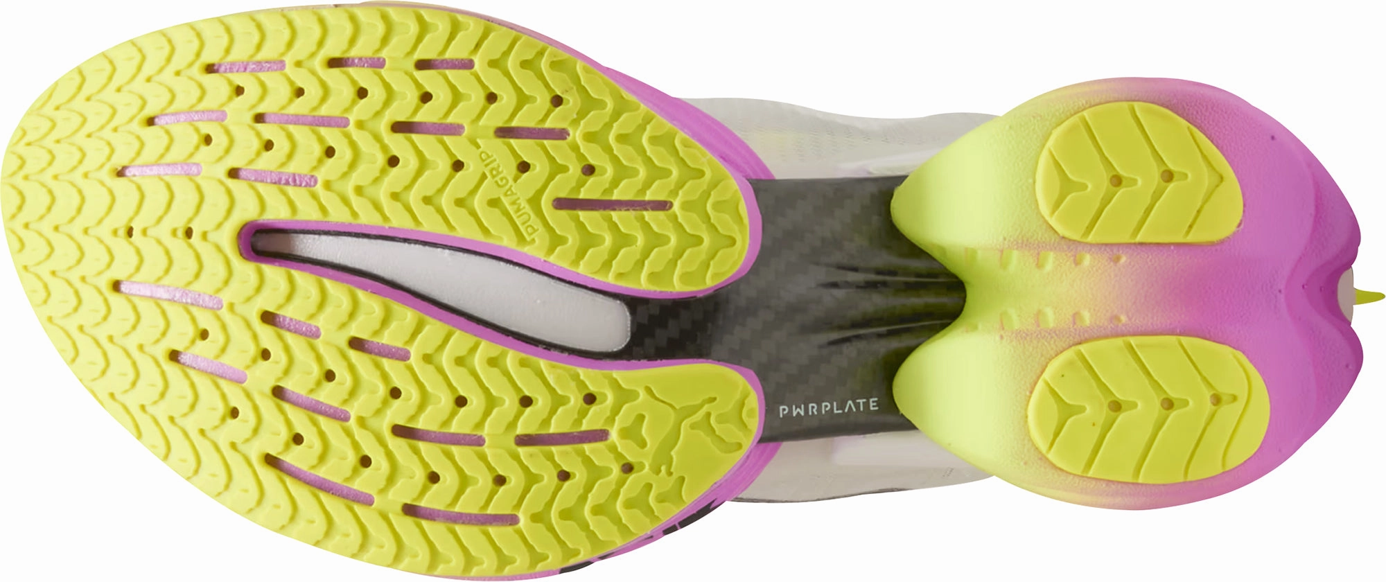 Puma Fast-R Nitro Elite 2 Ekiden Glow Mens Running Shoes - White lacrosse shoes Blown Rubber