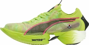 Quick Dry Insole Puma Fast-R Nitro Elite 2 Mens Running Shoes - Green