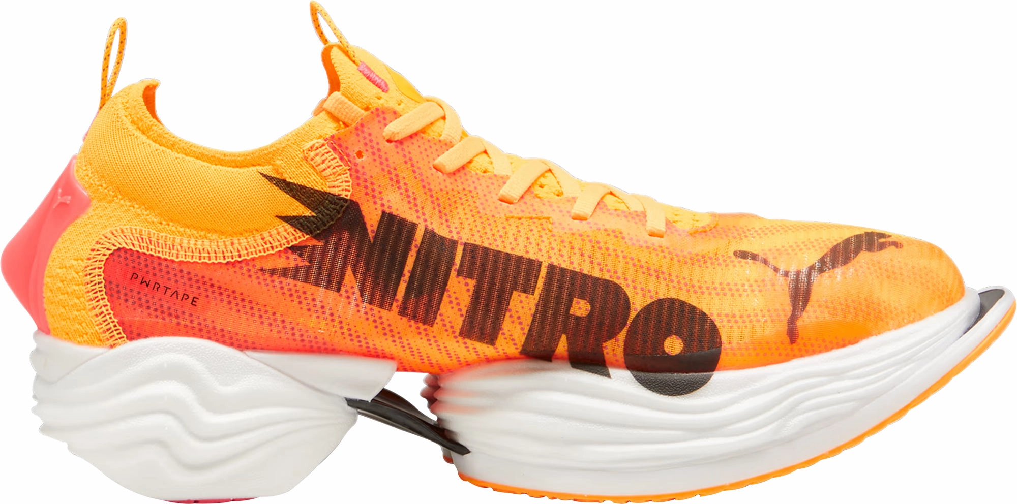 long - distance running Puma Fast-R Nitro Elite 2 Mens Running Shoes - Orange