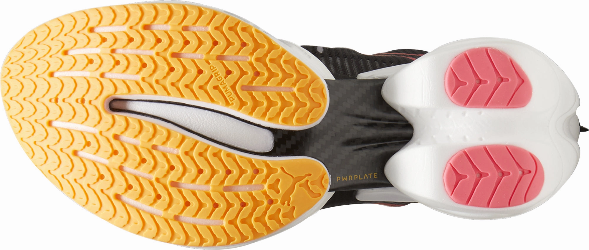 Stretch Mesh Puma Fast-R Nitro Elite 2 Womens Running Shoes - Black