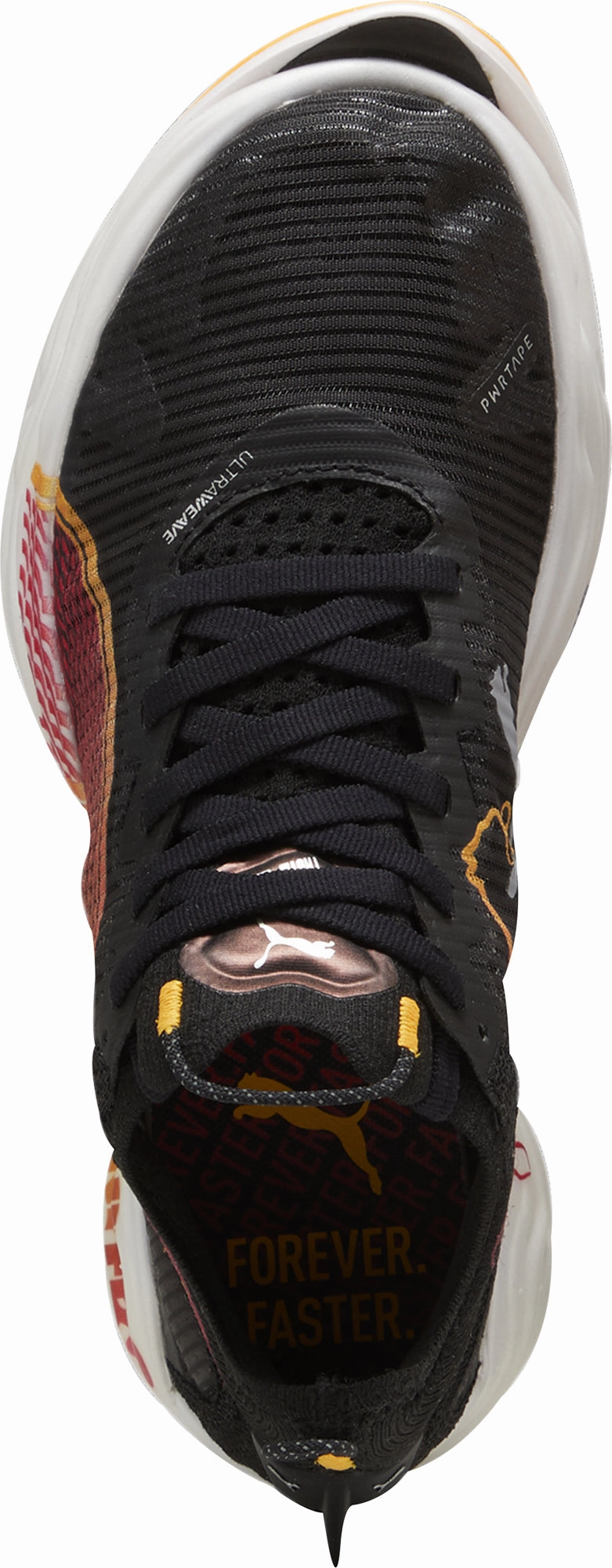 Puma Fast-R Nitro Elite 2 Womens Running Shoes - Black running in color runs shoes