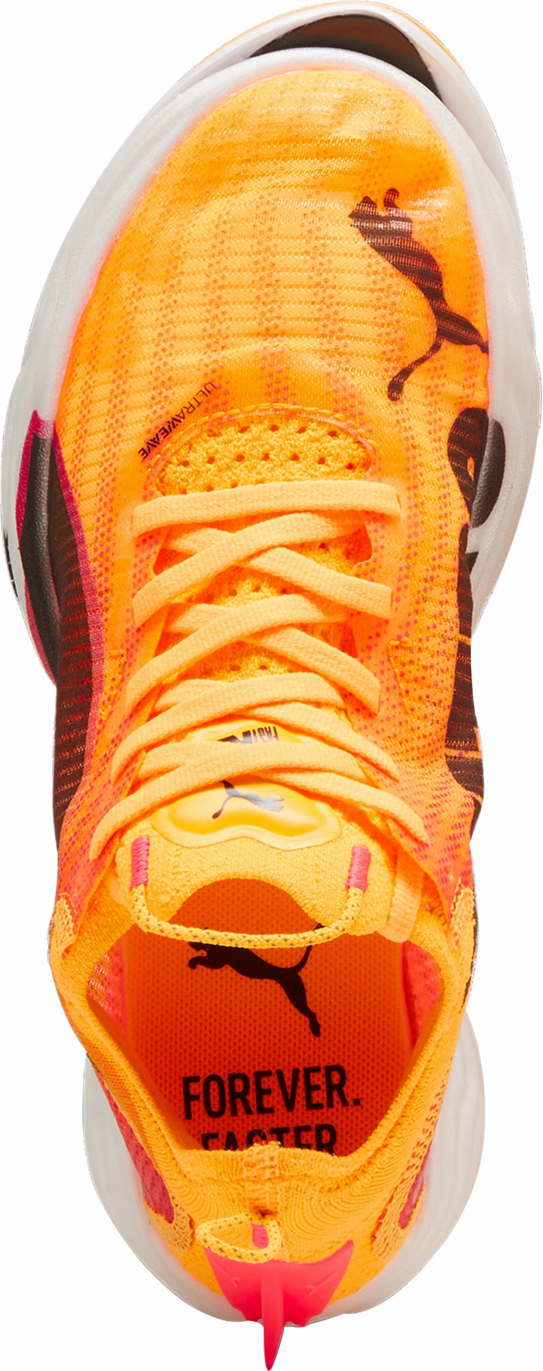 Puma Fast-R Nitro Elite 2 Womens Running Shoes - Orange high - jump shoes polyester - upper shoes