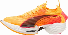 Puma Fast-R Nitro Elite 2 Womens Running Shoes - Orange Torsional Flex Zones fast - paced shoes