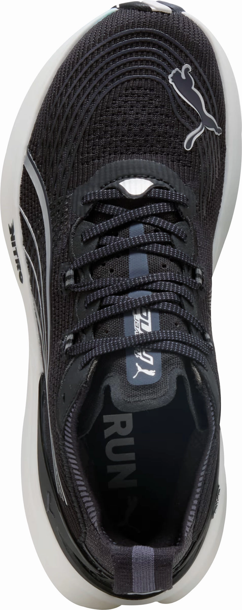 Puma ForeverRun Nitro 2 Mens Running Shoes - Black Ultra Light Construction