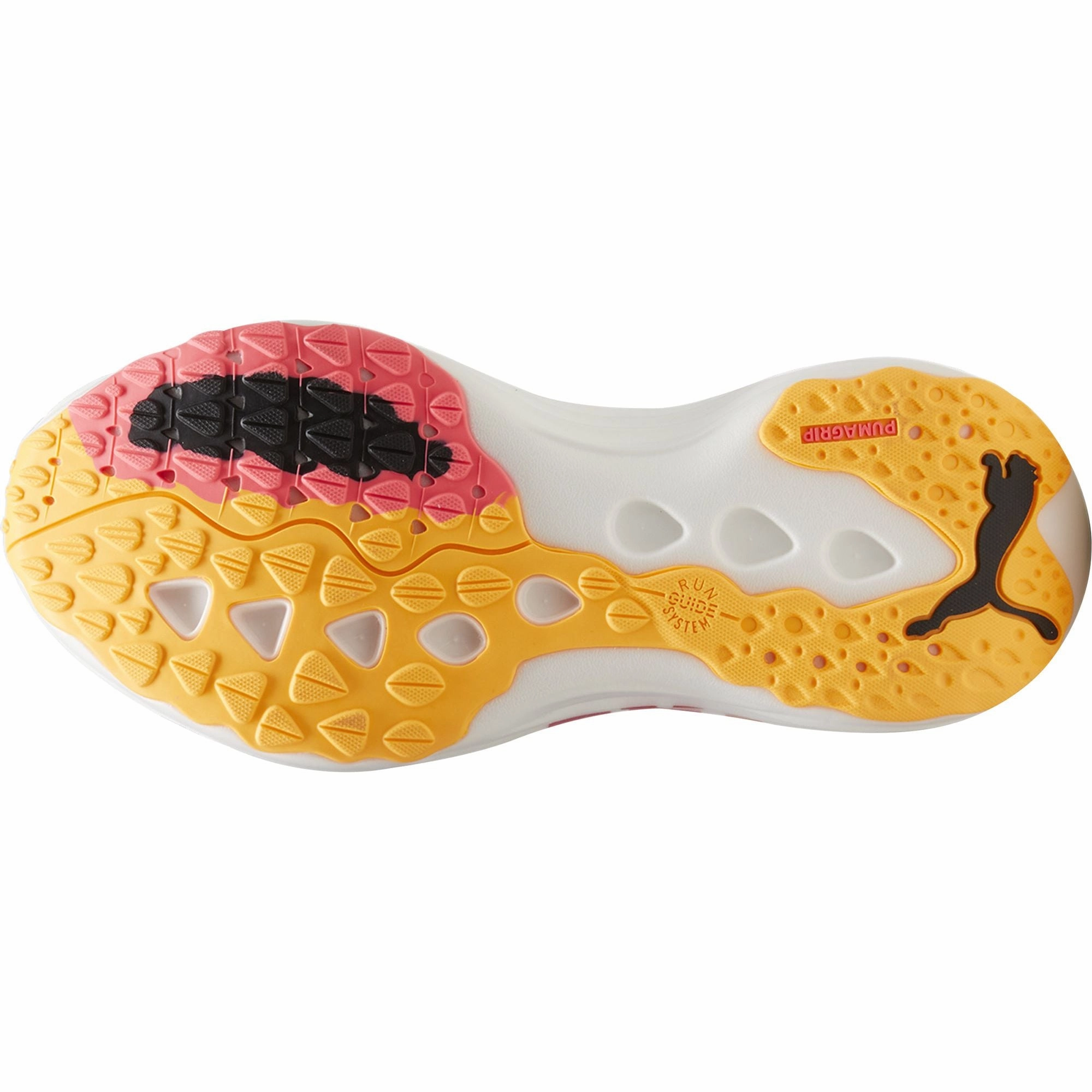 reinforced - heel - area shoes Vertical Cushioning Puma ForeverRun Nitro Mens Running Shoes - Black