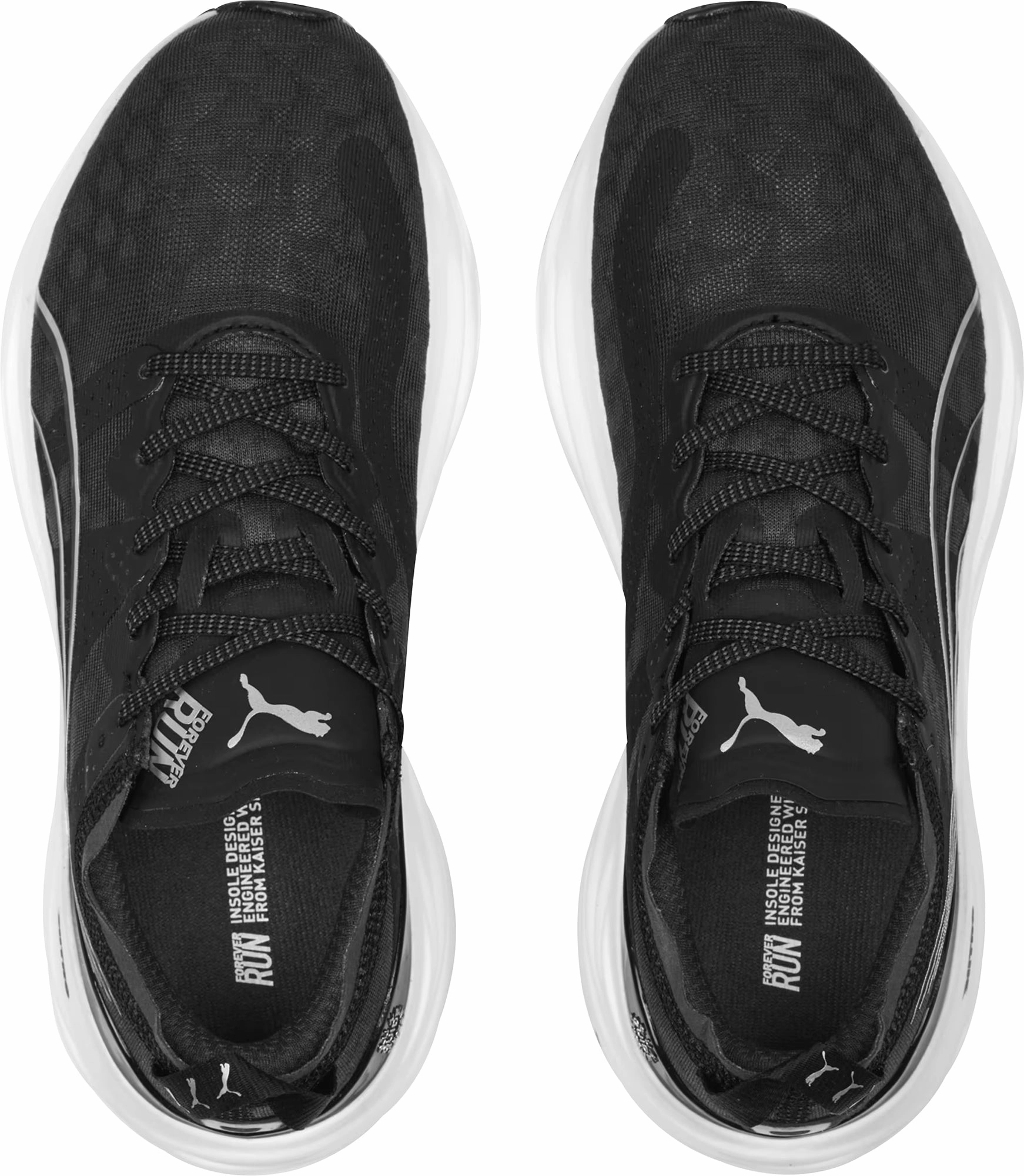 Puma ForeverRun Nitro Womens Running Shoes - Black Supportive Base