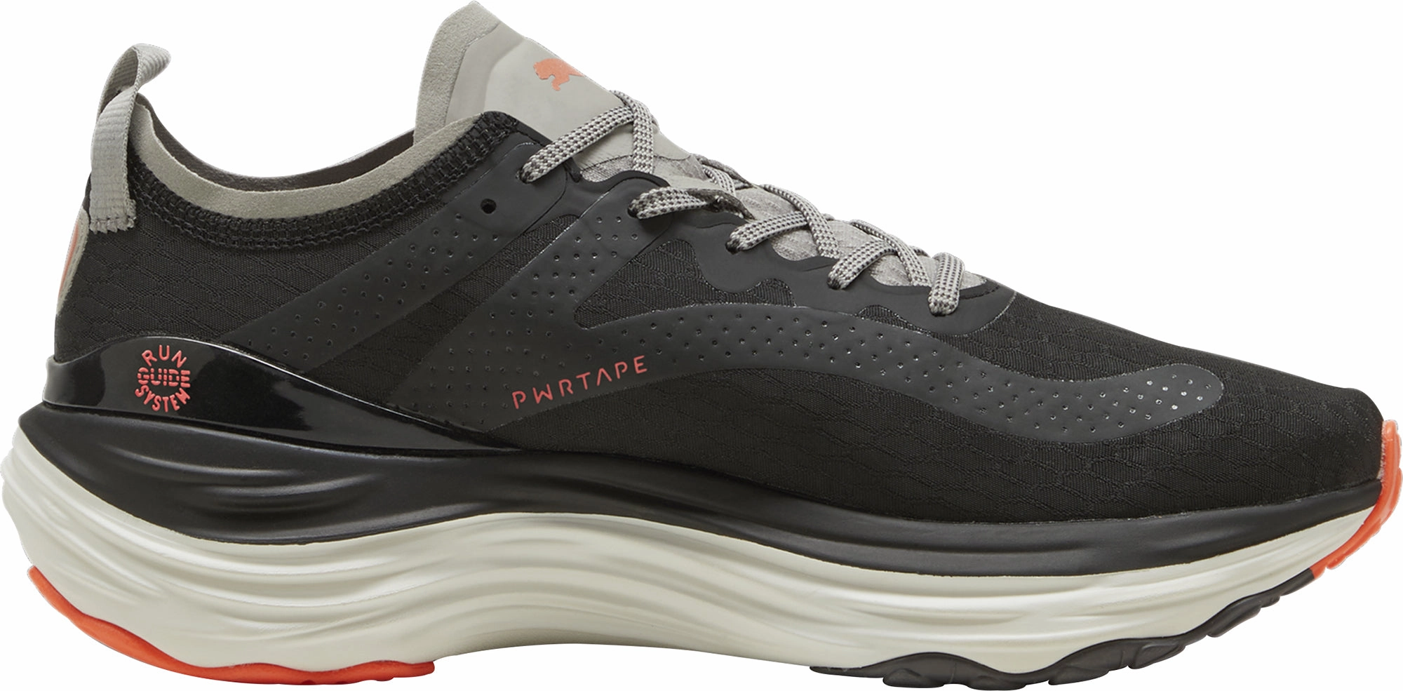 Puma ForeverRun Nitro WTR Mens Running Shoes - Black Torsion control