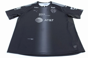 Non Restrictive Movement Puma Logo C.F. Monterrey Black Soccer Jersey