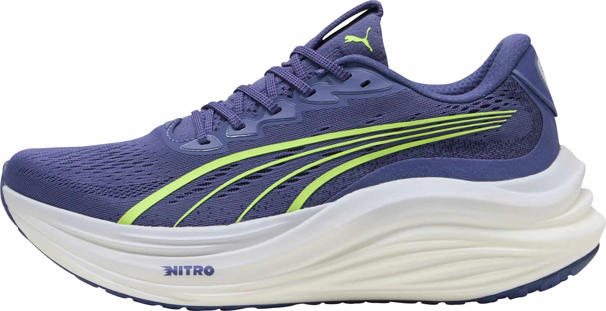 Anti Odor Lining Puma MagMax Nitro Mens Running Shoes - Blue