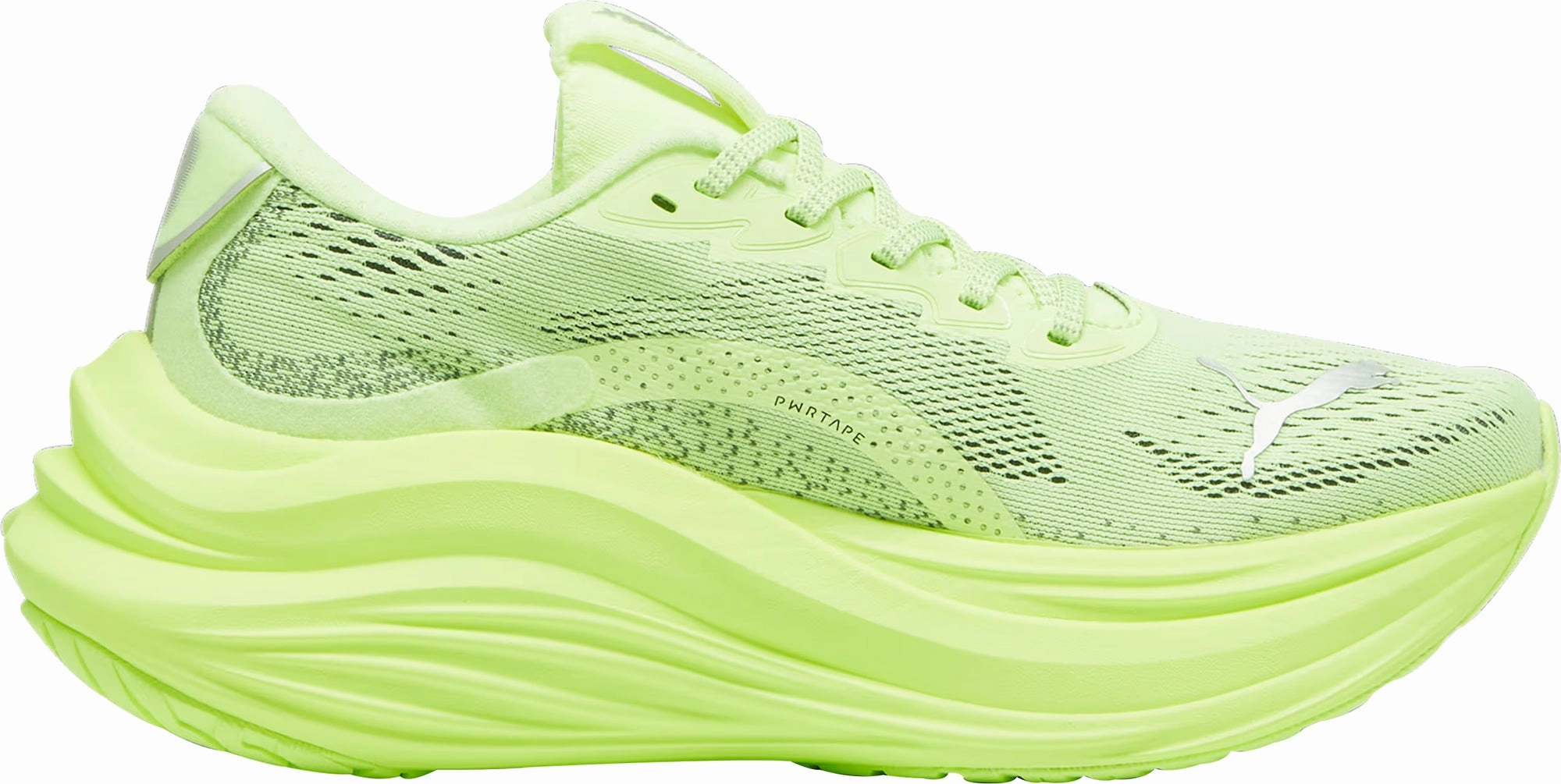 weekend running option concrete - running shoes Puma MagMax Nitro Womens Running Shoes - Green
