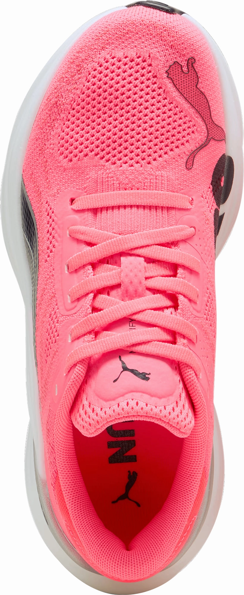 Puma Magnify Nitro 2 Womens Running Shoes - Pink Durable Rubber Components All Terrain Adaptability