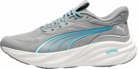 cross - country versatility retro shoes Puma Magnify Nitro 3 Mens Running Shoes - Grey