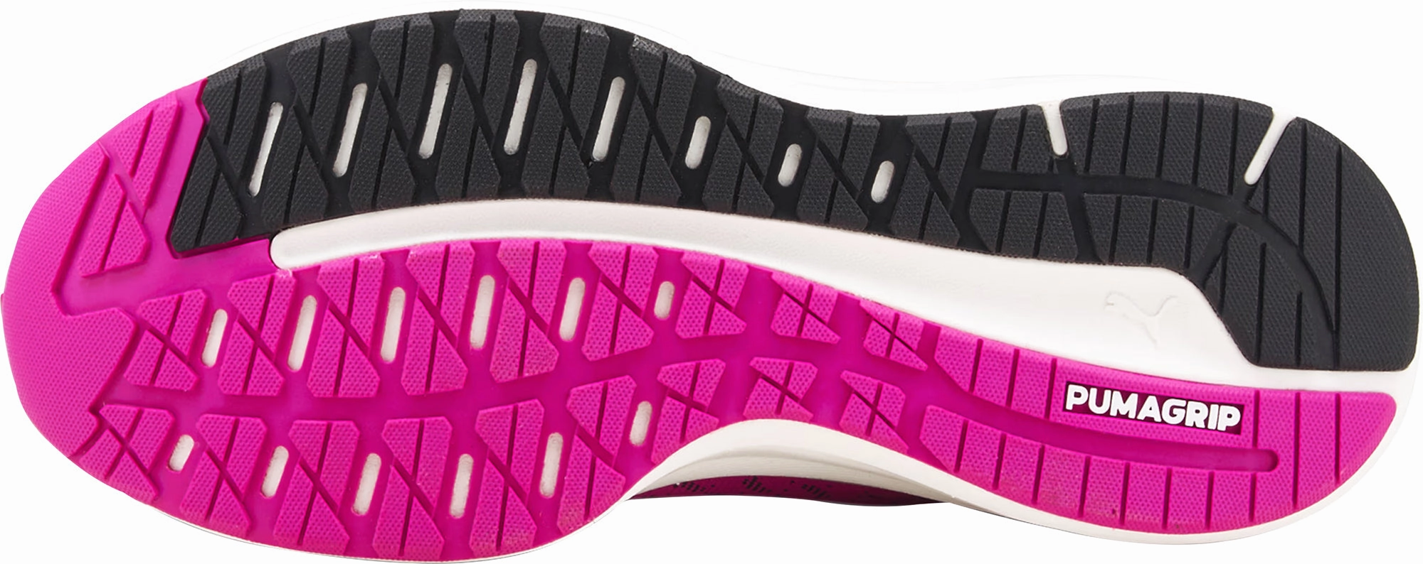 Puma Magnify Nitro Womens Running Shoes - Purple Smooth - finish pom - pom - decorated running shoes